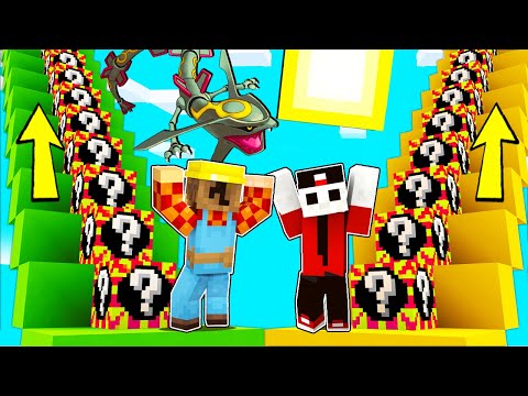 SCALA ALTISSIMA 1000 SHINY PIXELMON LUCKYBLOCK SU MINECRAFT ITA!!