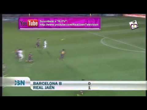 FC Barcelona B - Real Jaén CF (Jornada 13º. Liga Adelante. Temporada 2013/2014)