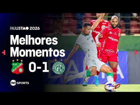 MELHORES MOMENTOS: VELO CLUBE 0X1 GUARANI - PAULISTÃO 2026