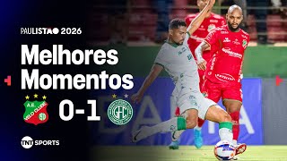 VELO CLUBE 0X1 GUARANI | MELHORES MOMENTOS | PAULISTÃO 2026