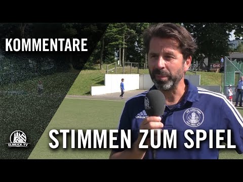 Die Stimmen zum Spiel (SC Condor - VfL Lohbrügge, Finale, Otto Hacke Pokal 2016/2017)