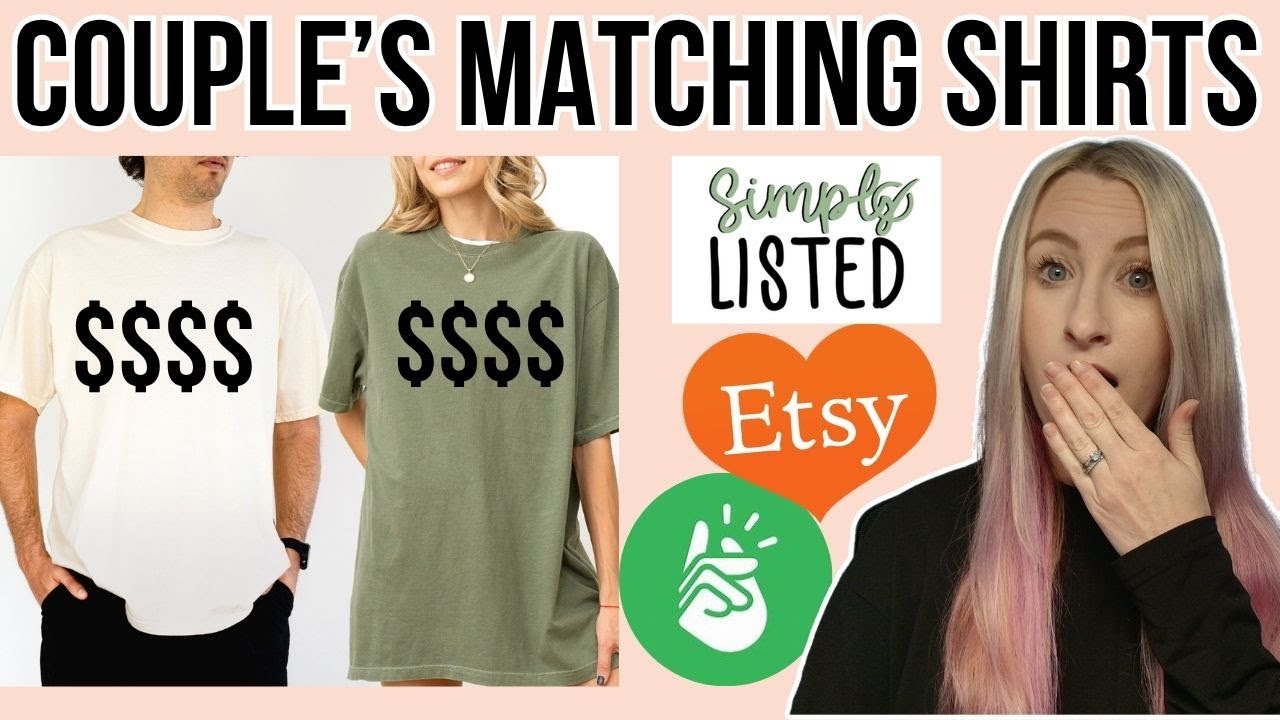 Setup Matching Couples Shirts on Etsy + Printify (The EASY Way!)