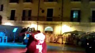 Ernesto Valenzano Bari piazza Ferrarese "Lorca" con la Badathea