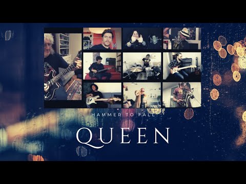 QUEEN - HAMMER TO FALL (Collab Cover) feat. BRIAN MAY, Miss América, Hamka and friends.