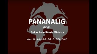 Pananalig with chords