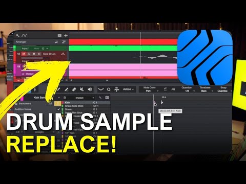 Kick Drum Replacement Made Easy in PreSonus Studio One