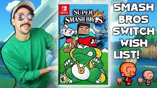 MOST WANTED SMASH BROS ULTIMATE CHARACTERS FOR DLC! TOP 10 SUPER SMASH BROS CHARACTERS WE WANT