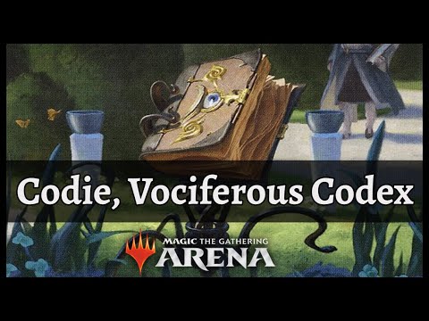 Codie, Vociferous Codex | 100-Card Historic Brawl | MTG Arena Gameplay