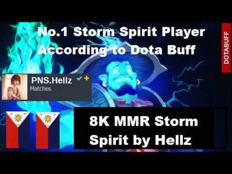 8K STORM SPIRIT  - 50 Kills 0 Deaths (Flawless Gameplay)