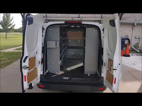 2014-2019 Ford Transit Connect Cargo XLT LWB Upfit - HVAC, plumber, electrician service truck