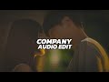 company - Justin Bieber 「edit audio」