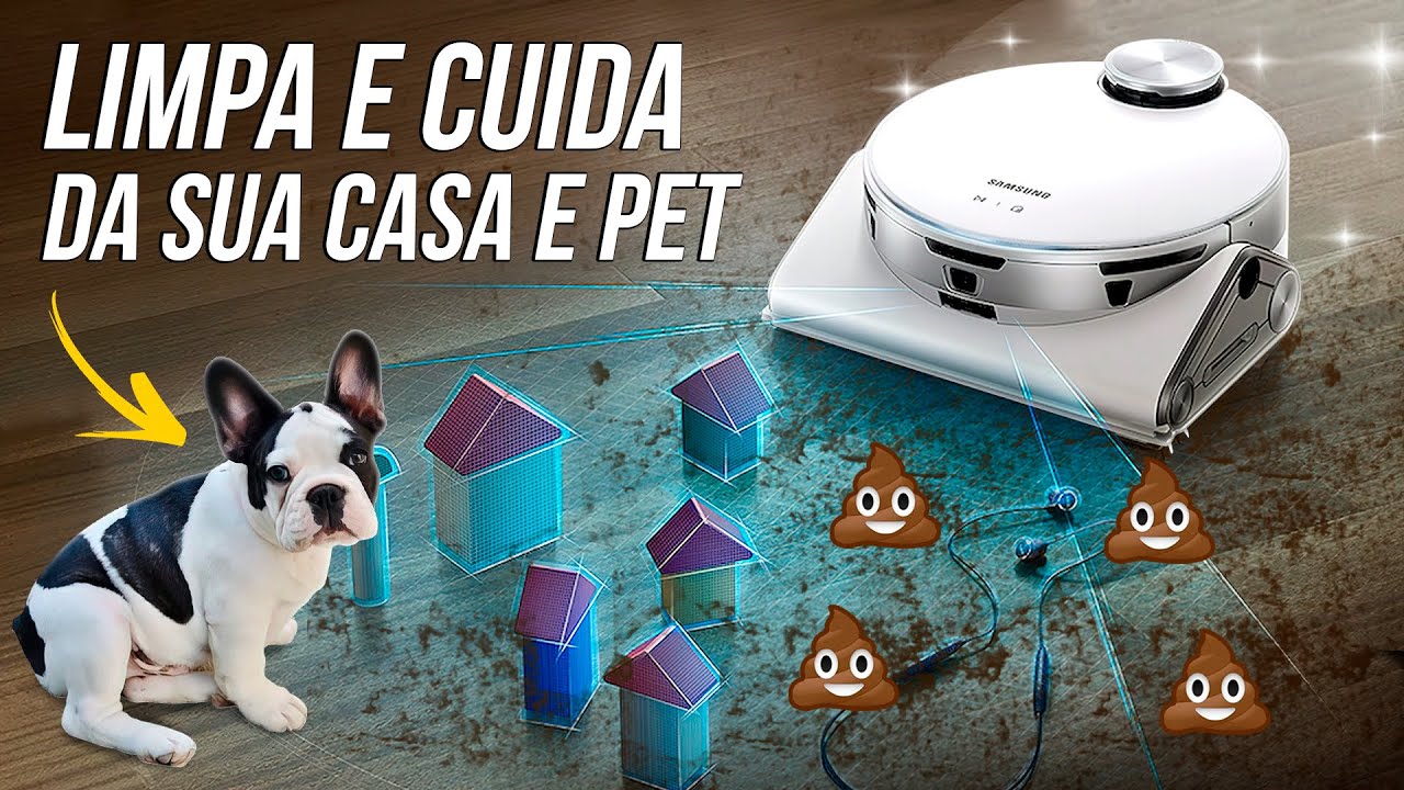 O que faz um robô de limpeza de R$ 10 MIL? Análise do Samsung Jet Bot AI+