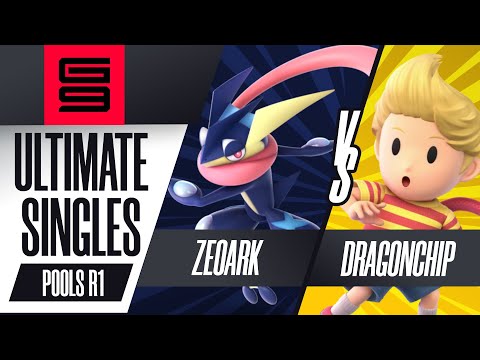 Zeoark (Greninja) vs DragonChip (Lucas) - Ultimate Singles Pools Winners Round 2  - Genesis 9