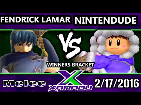 S@X 137 - FendrickLamar (Marth) Vs. Spy | Nintendude (Ice Climbers) SSBM Tournament - Smash Melee