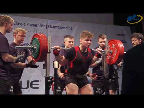 Men SJr 105-120+kg - European Sub-Junior & Junior Classic Powerlifting Championships 2024