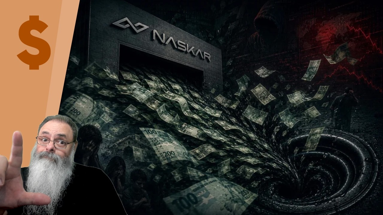 FINTECH NASKAR sai do AR e pode ter DADO GOLPE de R$ 1 BILHÃO