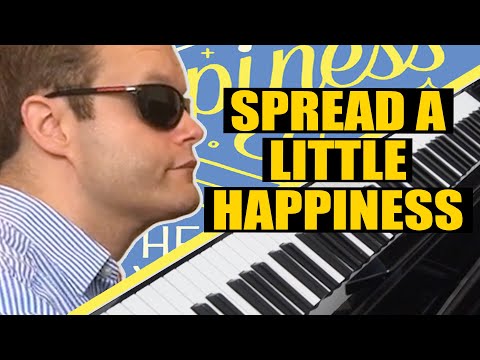 Derek Paravicini Spreads a Little Happiness 😍