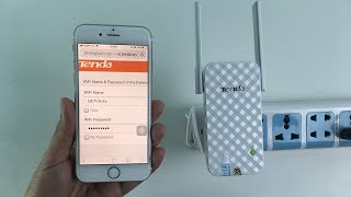 Tenda repeater : Set Wi-Fi password | NETVN