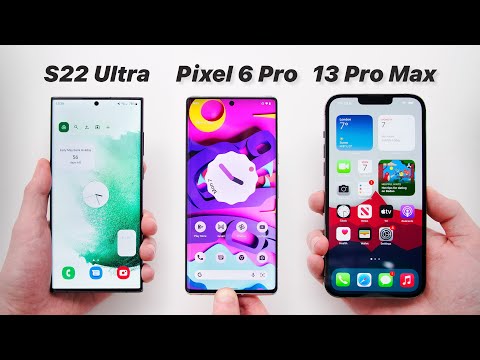 S22 Ultra vs iPhone 13 Pro Max vs Pixel 6 Pro - The TRUE 2022 Flagship?