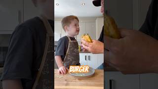 Fathers Day Burger - Cooking with Carter