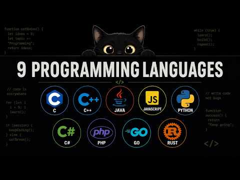 9 Programming Languages You Should Know