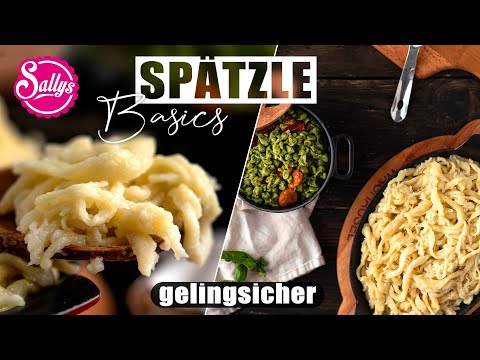 Spätzle Basics / Grundrezept / Sallys Welt