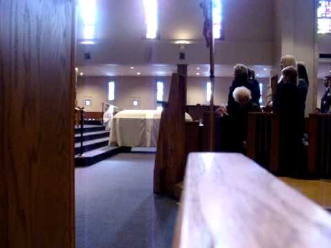 FUNERAL MASS FOR DAVID DALHOVER, 10/23/2010, Offertory and Mass of Creation