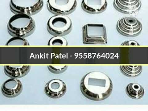 4 inch Stainless Steel Railing Glass Patti