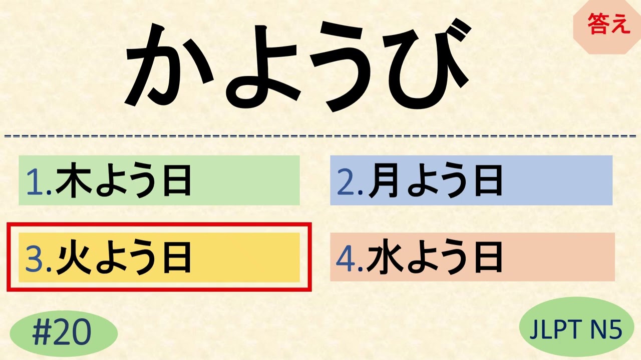日本語入力試験n5漢字 | JLPT N5 KANJI Questions and Answers | Sample JLPT Question and Answer | NAT Japanese