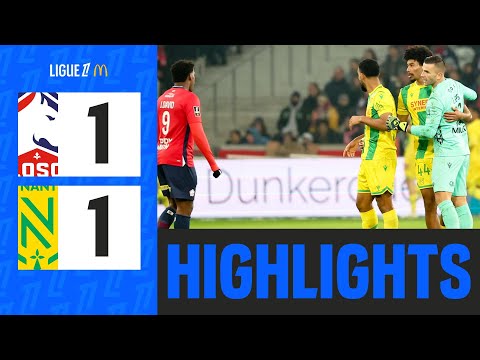LILLE LOSC - FC NANTES (1-1) - Week 16 - Ligue 1 McDonald's 24/25