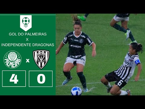 GOLEADA! GOLAÇO DE ANDRESSINHA | IND. DRAGONAS 0 X 4 PALMEIRAS | LIBERTADORES FEMININA 2022 |
