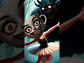 Cappuccino Ballerina Dances Attacked By A Giant Monster Horror Scary Video Ballerina