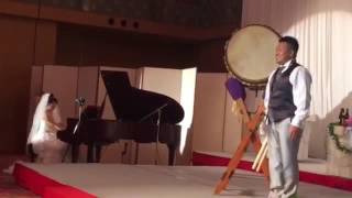 Sing Sing Sing ピアノ＆和太鼓共同作業