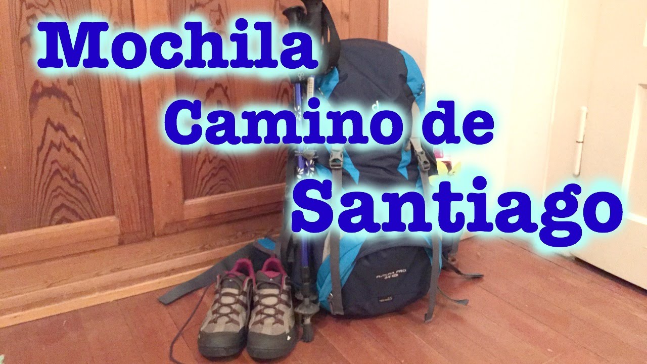 Mochila para el camino de Santiago