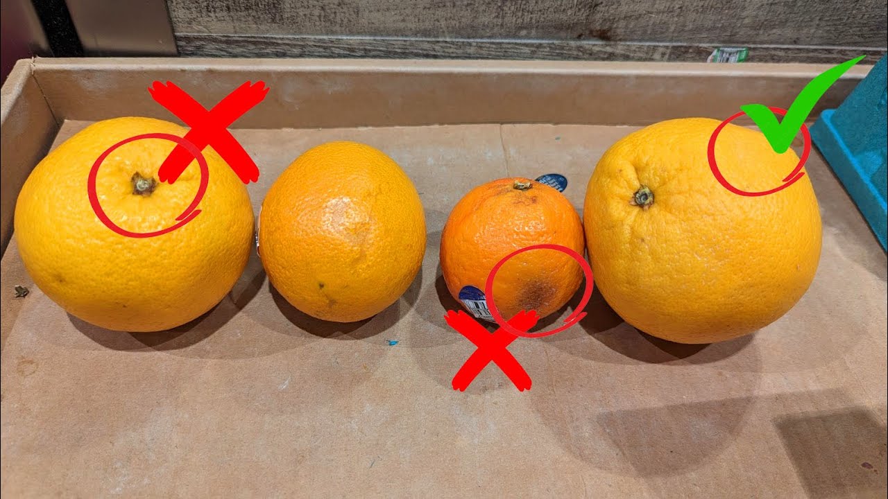 How to buy a sweet juicy orange | 5 secret tips to pick and choose a perfect orange | Bonus tips!