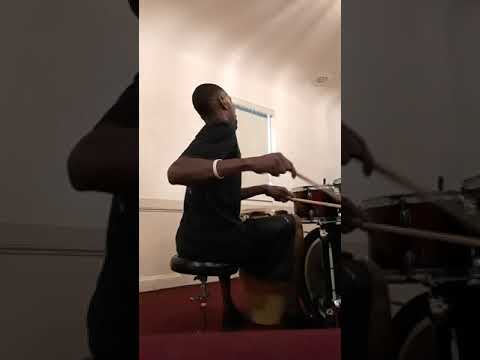Drummer Nate lil freestyle