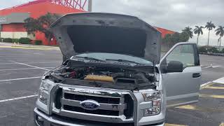 Ford F-150 How to OPEN RELEASE HOOD! LOCATE/POP LATCH! (QUICK & EASY!)