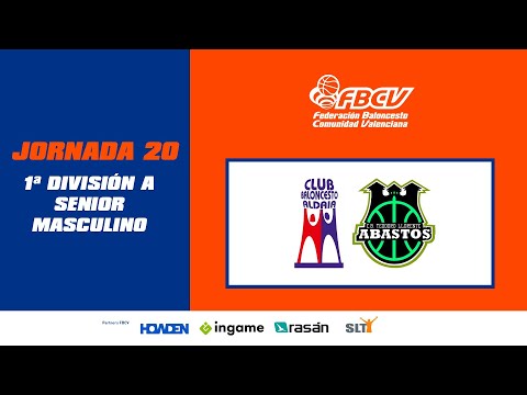 1ª División Masculina J20 CEMALU ALDAIA--INMOCARRILLO CB TLL ABASTOS A