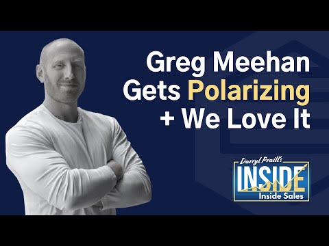 Greg Meehan on INSIDE Inside Sales Podcast • Ep 195 - YouTube