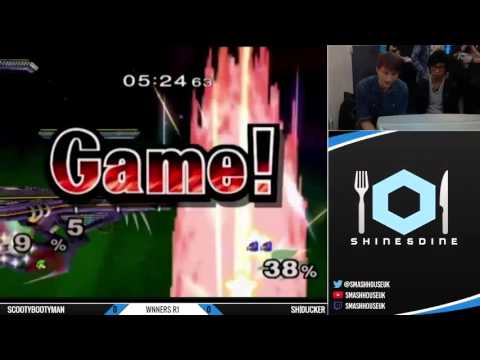 Shine and Dine 2 Winners Round 1 - Ducker (Falco) vs ScootyBootyMan (Luigi)