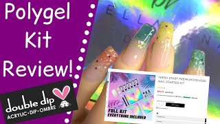 Trying A Polygel Kit From Double Dip Nails! | Bella Vena Polygel Kit