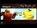 Smash Remix 1 5 2 N64 Play As Ken Master On Wii