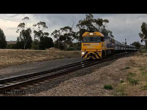 NR64 heading to Melbourne - Passenger Train - RLX0079 - Callington, SA. Australian Trains