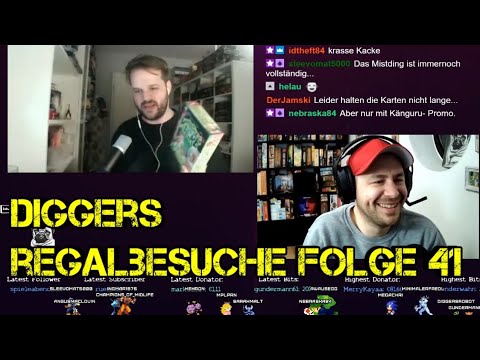 Regalbesuche - Digger bei Euch zu Gast - Folge 41 - Roy - Boardgame Monkeys - Boardgame Digger