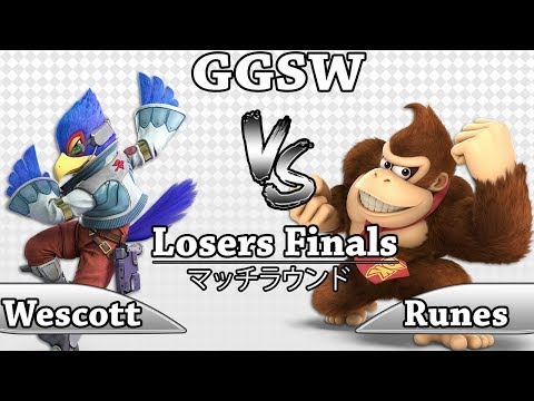 GGSW 119 - Westcott (Falco) Vs Runes (Donkey Kong) Smash Ultimate Losers Finals