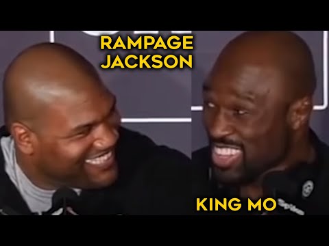 Rampage Jackson & King Mo - Funny Trash Talk & Beef [Compilation]