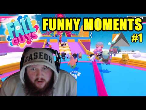 5 Hours Caseoh Plays Fall Guys | FUNNIEST MOMENTS #1