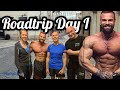 Bodybuilding Roadtrip Deutschland - Training im Homegym mit der Crew / Social Media & Fitness läuft!