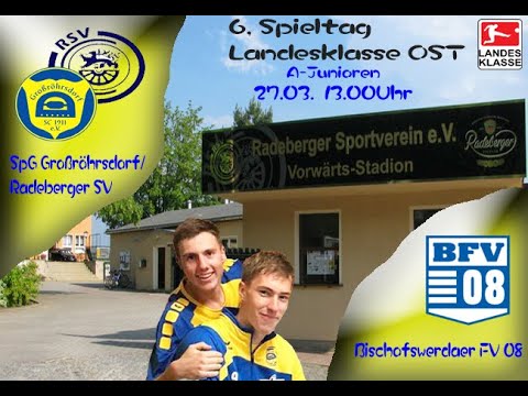 SpG Großröhrsdorf/ Radeberger SV vs. Bischofswerdaer FV 08  Endstand 7:1 (3:1) 27.03.2022