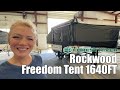 Check out this Video for a 2025 Forest River Rockwood Freedom Series 1640FT(Stock #T116772)  for sale by Blue Compass RV Des Moines. This unit is located in Altoona, IA